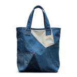 tote bag made of patchwork denim