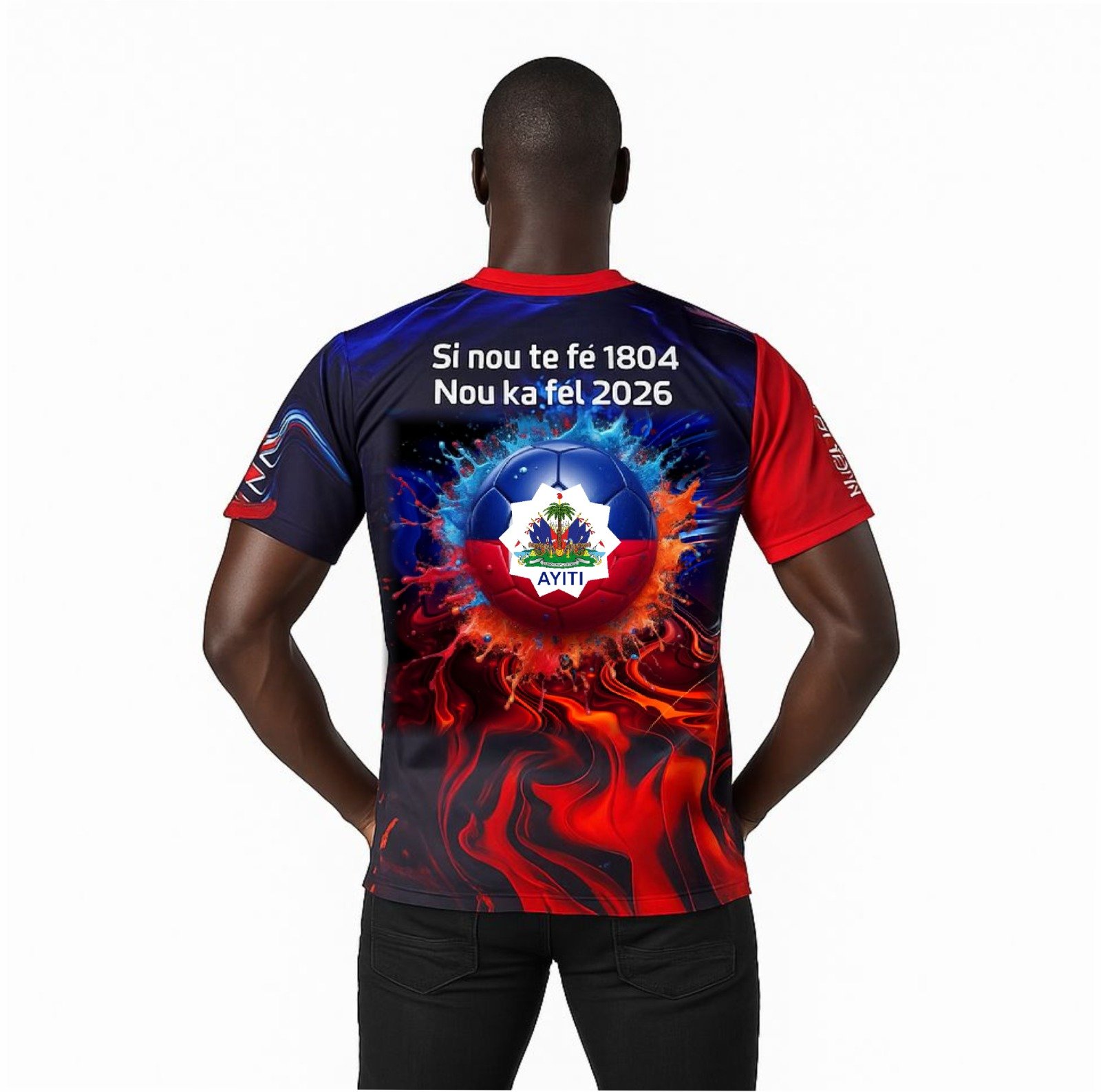 Unisex Jersey – Go Grenadiers!!! World Cup 2026. Star player T-shirt of Team Haiti - Image 3